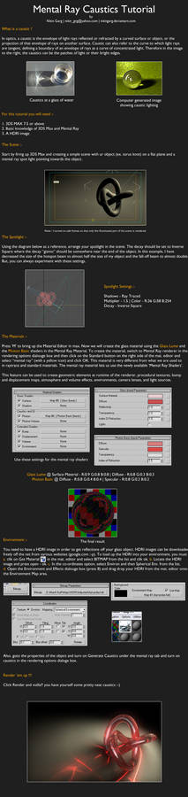 3DS Max Caustics Tutorial