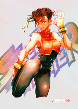 Fanart Chun-Li - Street Fighter