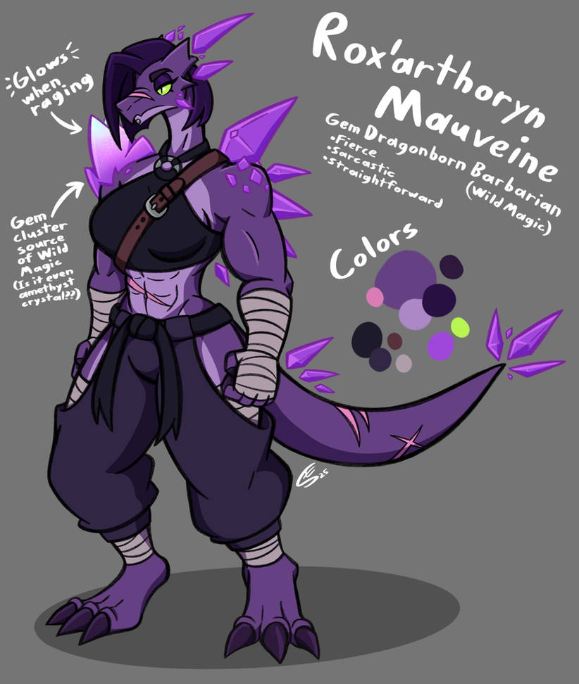 DnD - 'Roxa' by Speed-Fiend on DeviantArt