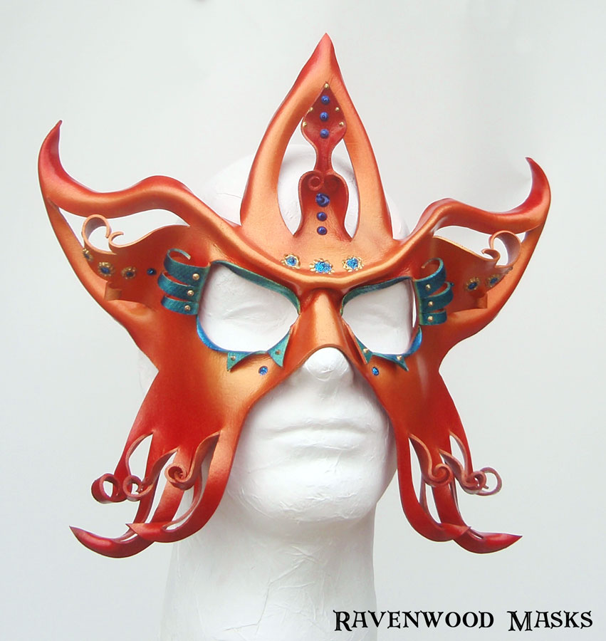 Circus Star - leather mask