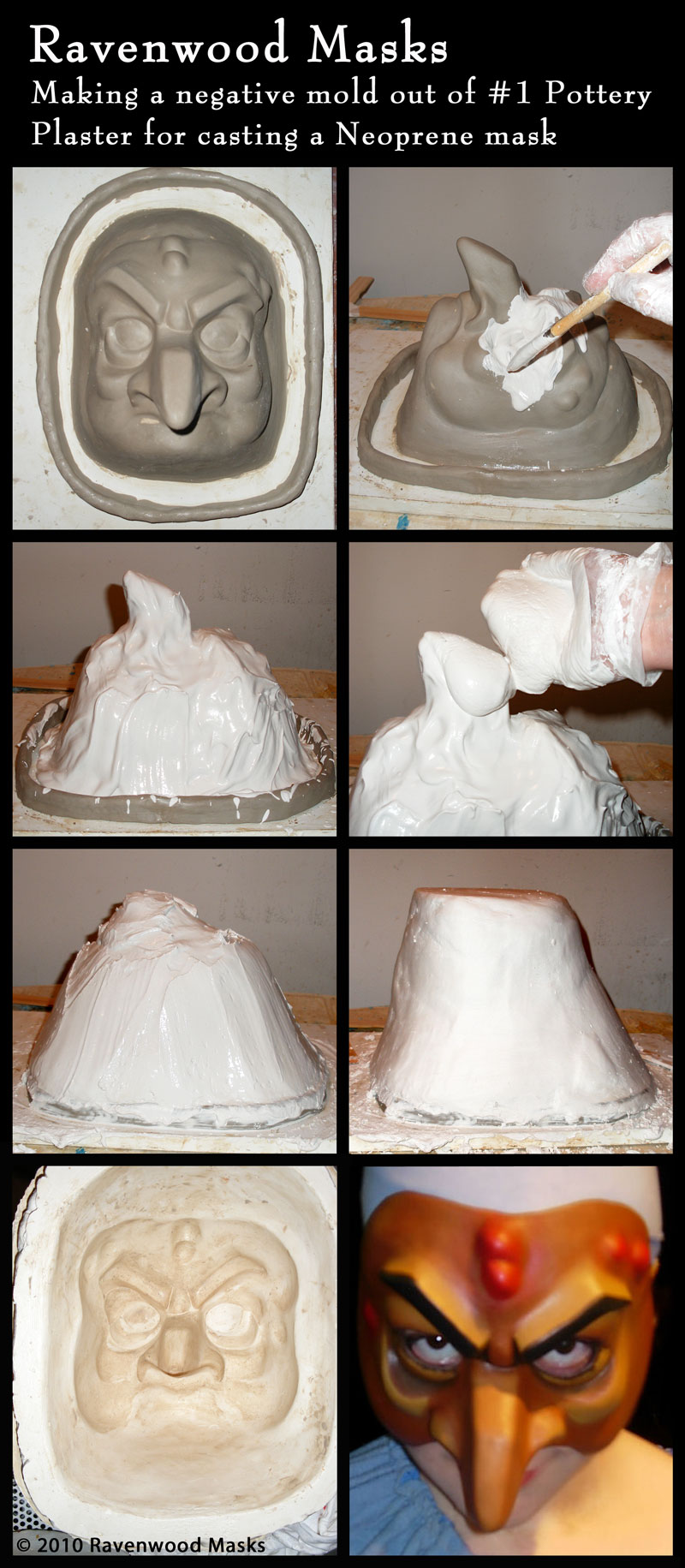 making a negative plaster mold by Alyssa-Ravenwood on DeviantArt