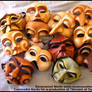 Commedia Dell'Arte Masks