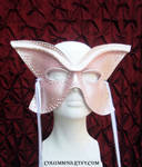 Pink Champagne Butterfly mask by Alyssa-Ravenwood