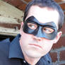 Shadow leather superhero mask