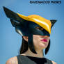 Hawkgirl cosplay leather mask