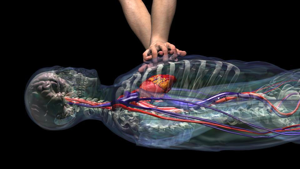 Chest Compression Animation Medical animation image - chest compression by Medflix on DeviantArt