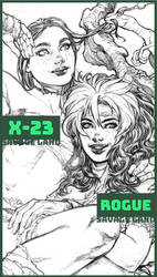 X-23 and Rogue Savage Land 9