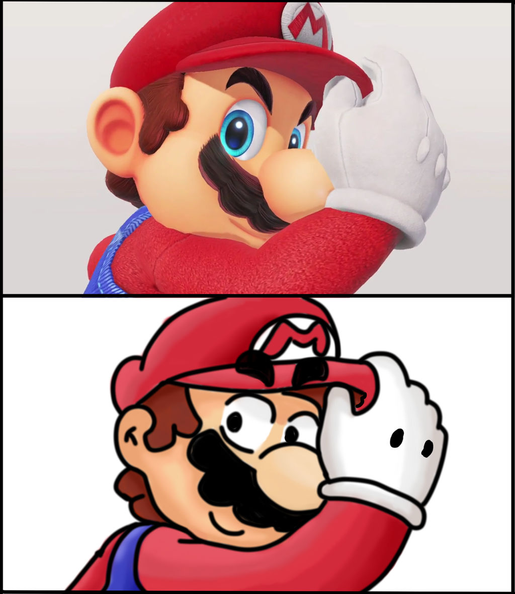Super Mario Odyssey! Comparation by TomasTarantini on DeviantArt