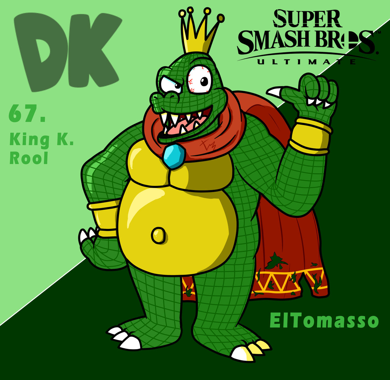 K. Rool King K. Rool by TomasTarantini on DeviantArt