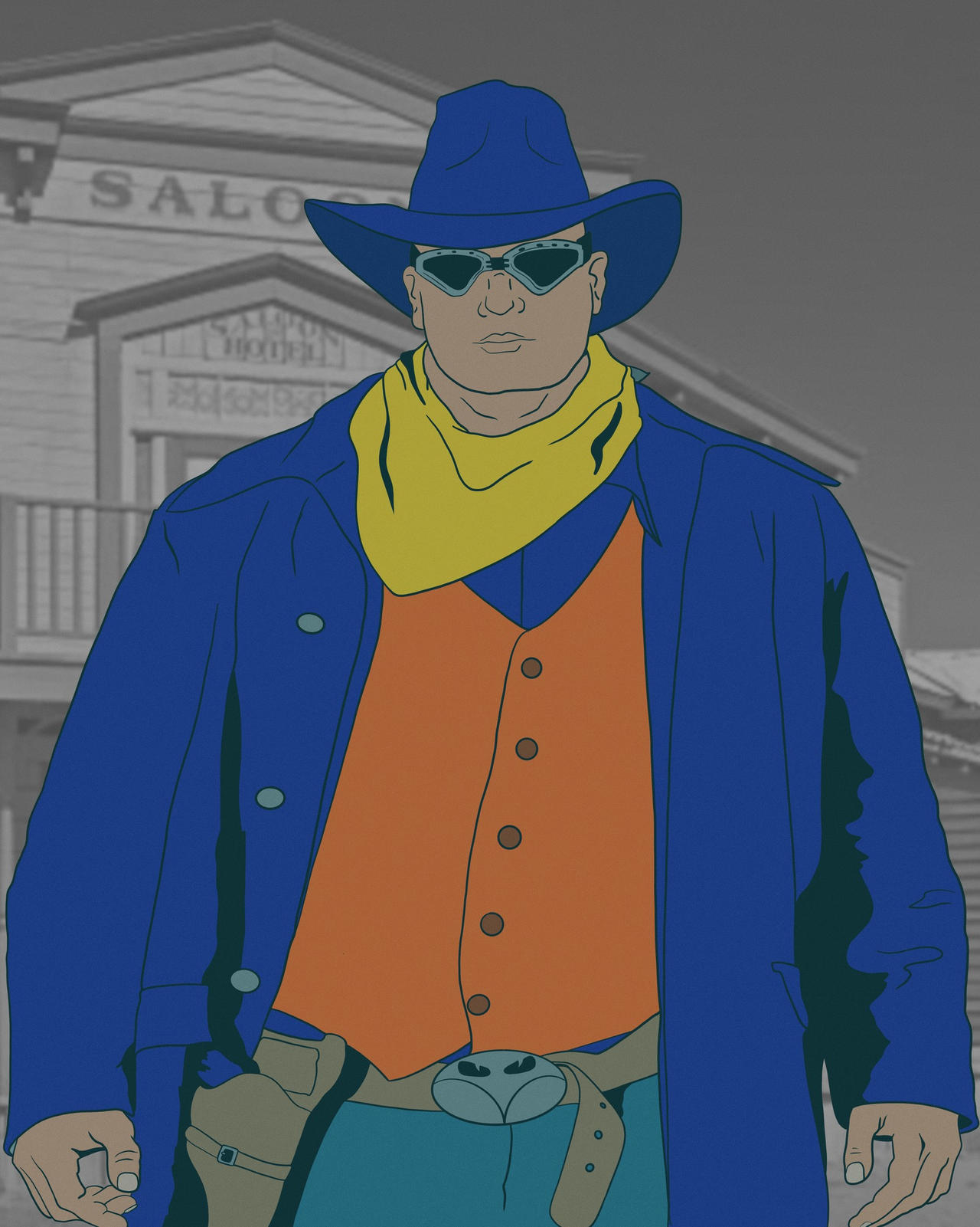 Westernized RazorHawk by MetropolisGraffix on DeviantArt