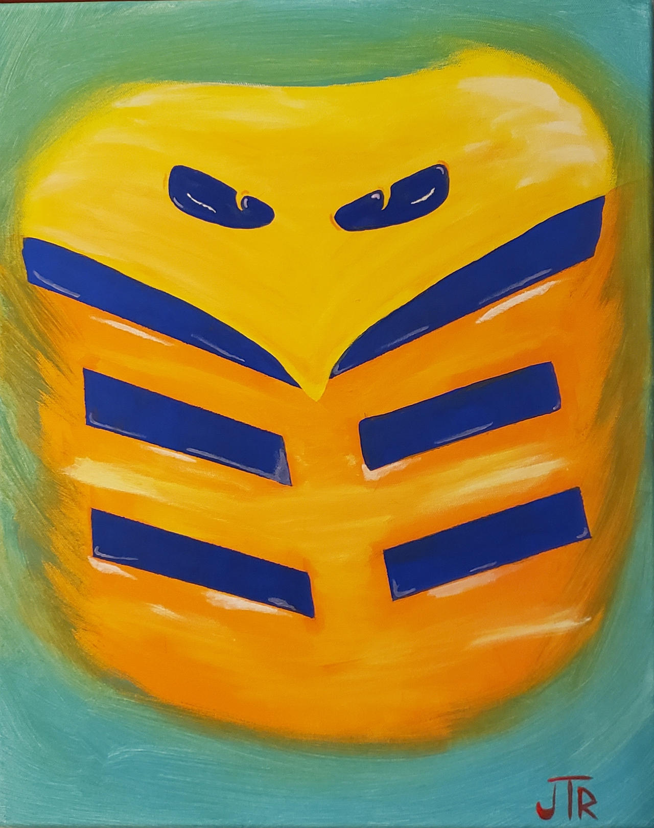 RazorHawk in acrylic by MetropolisGraffix on DeviantArt