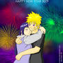 HNY Hug2009 NaruHina