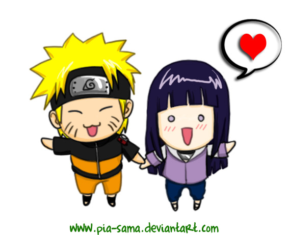 NaruHina Chibi