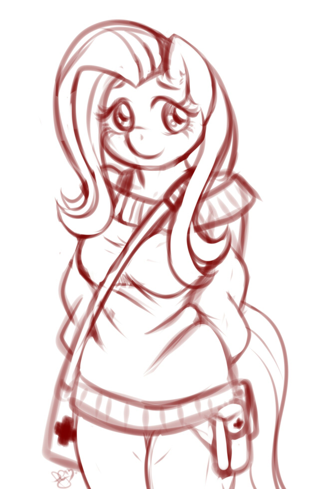 Sketch - Flutters outfit