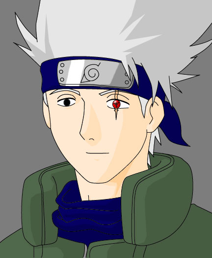 Kakashi without his Mask by Pia-sama on DeviantArt