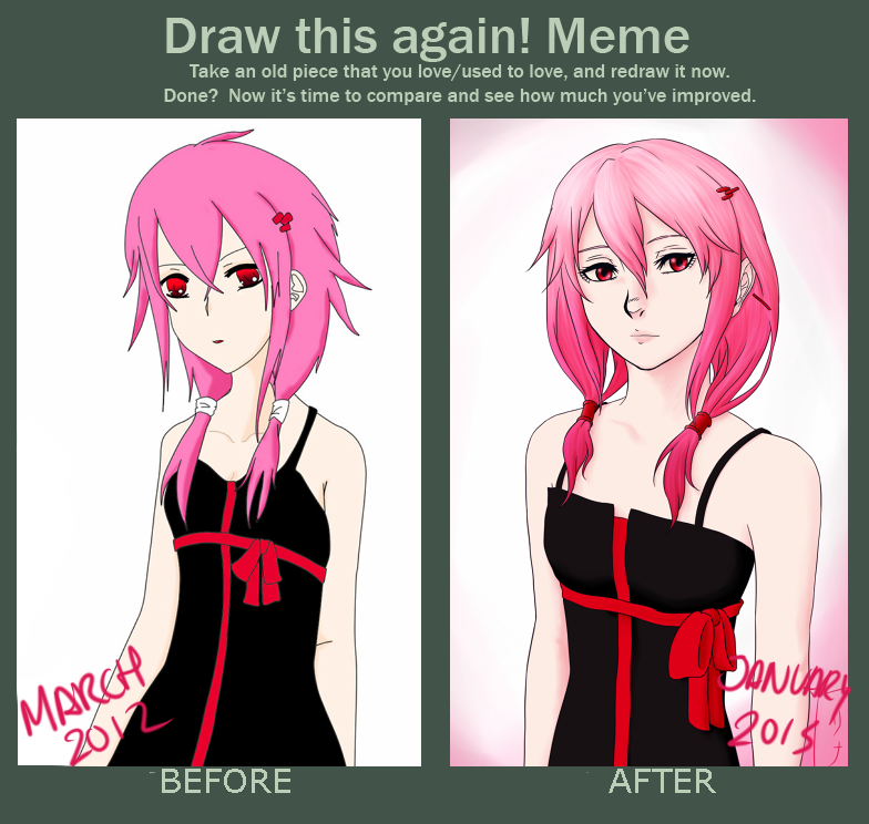 Draw This Again: Inori Yuzuriha