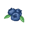 Pixel Blueberries