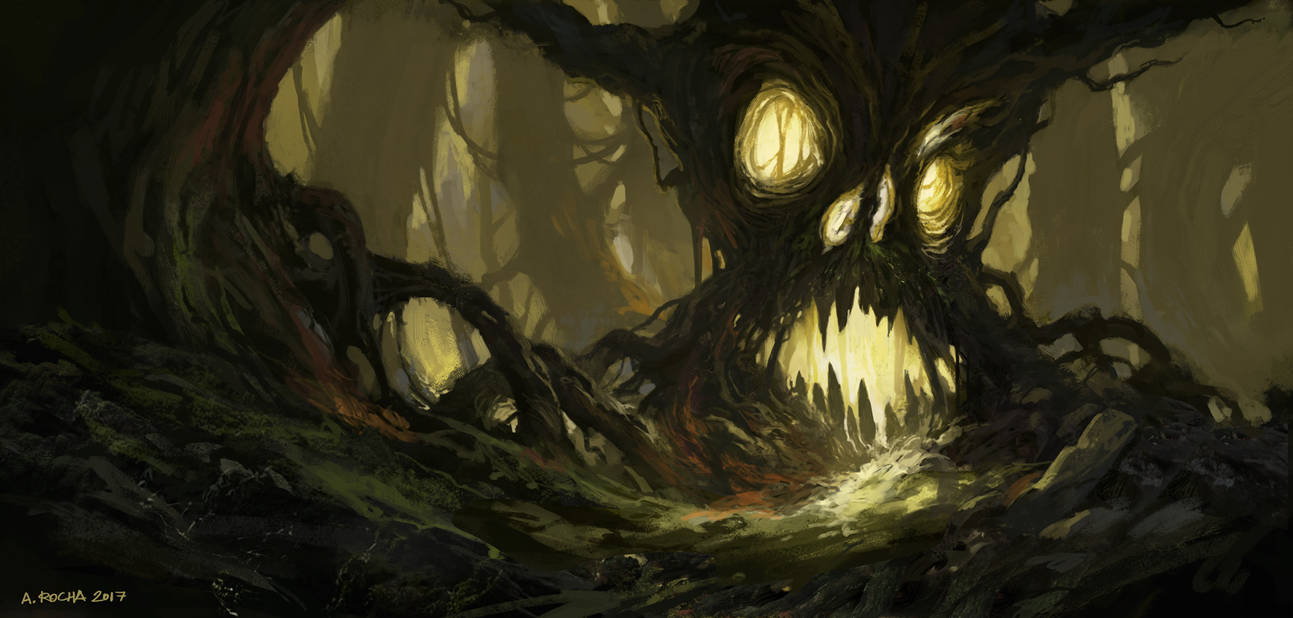 Evil Tree by andreasrocha on DeviantArt