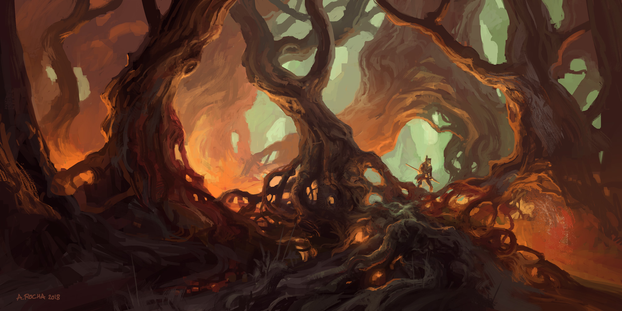 TheFieryForest03 by andreasrocha