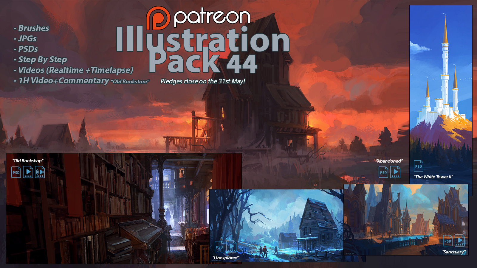 Patreon Illustration Pack 44