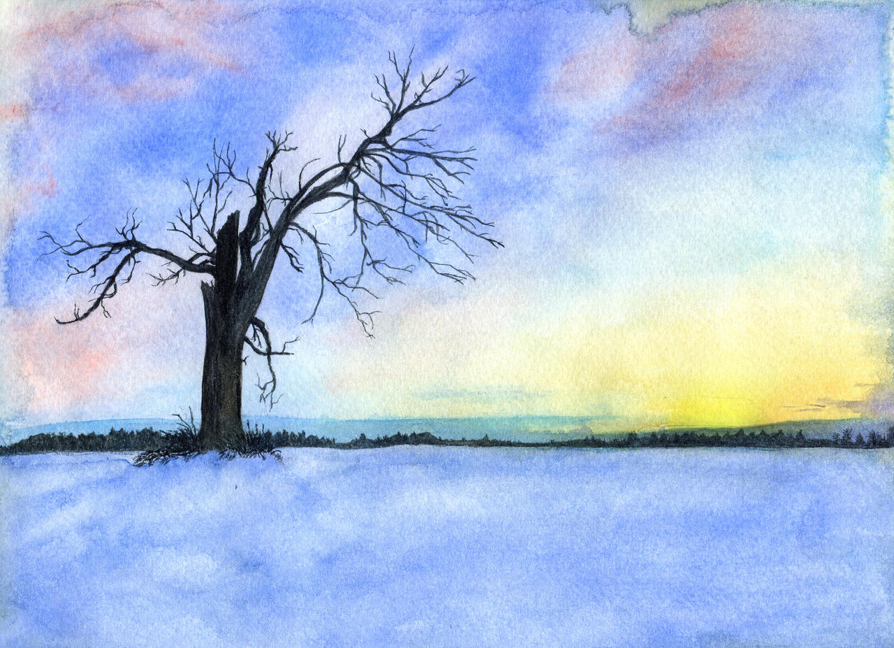 Watercolor Practice - Landscape 02 By Scalywanderer On Deviantart