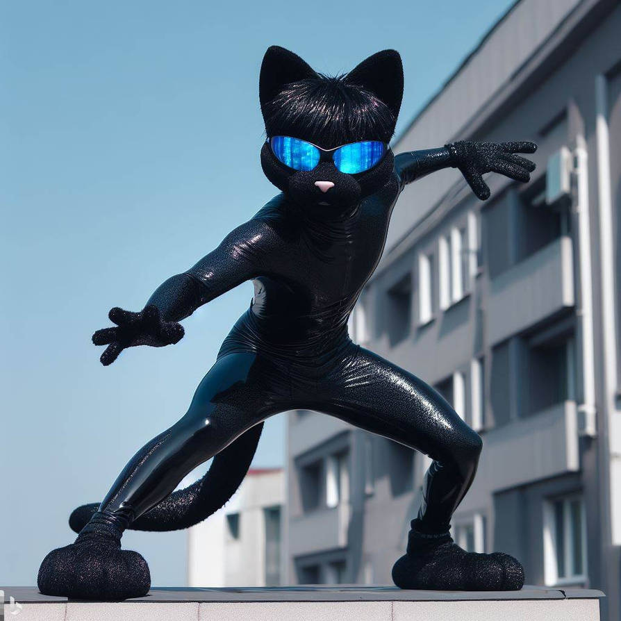 Matrix Kitty 1 by alleycatadd on DeviantArt