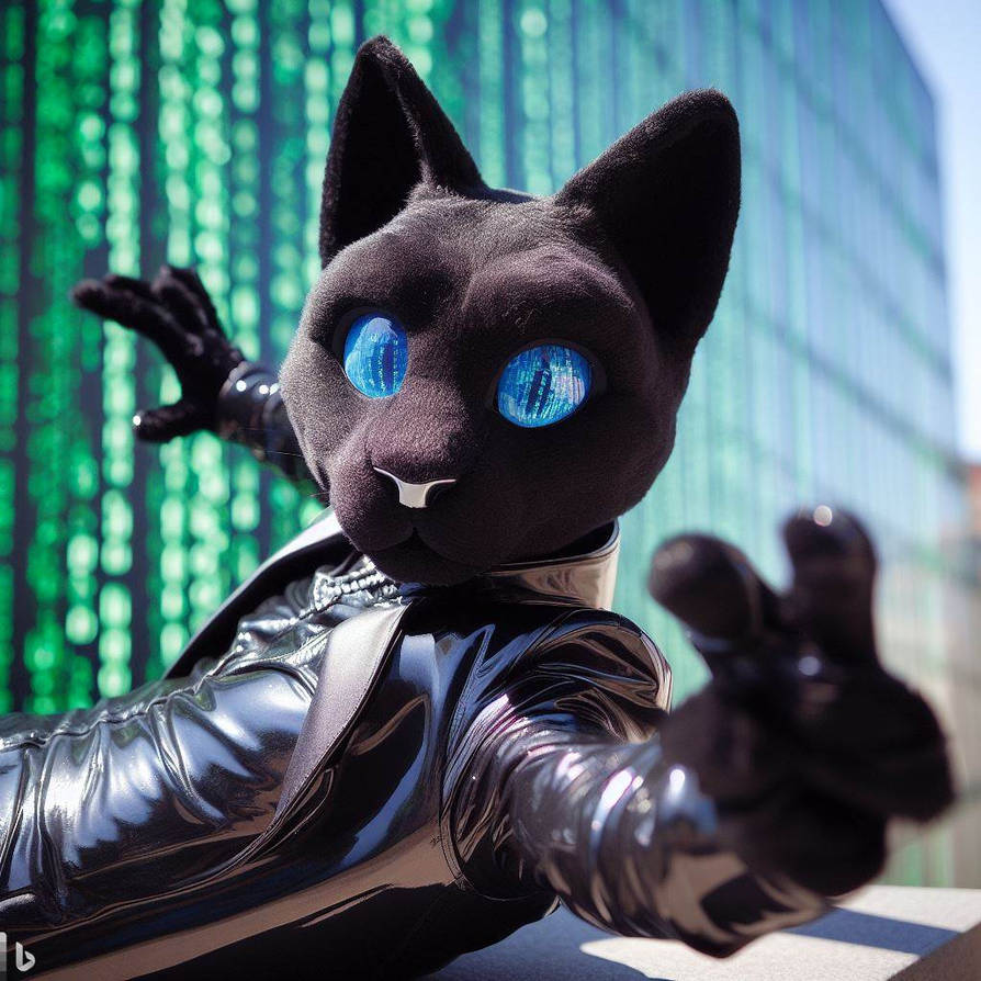 Matrix Kitty 4 by alleycatadd on DeviantArt