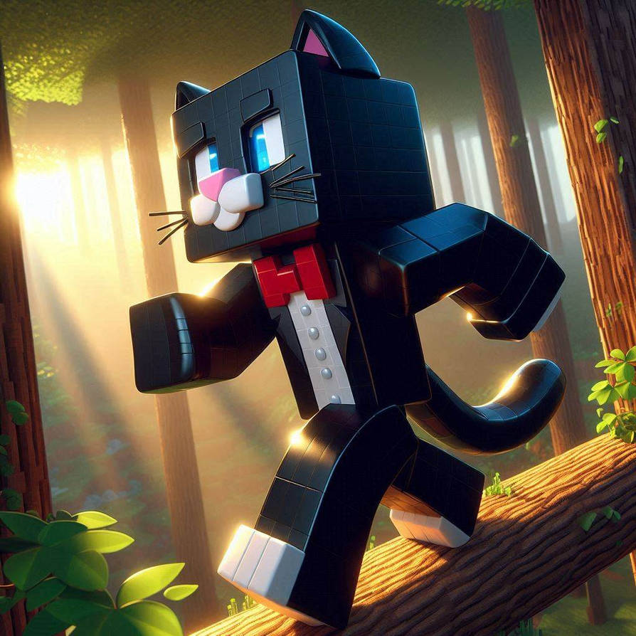 Kitty Commander Minecraft Minecraft Kitty Cat 4 by alleycatadd on DeviantArt