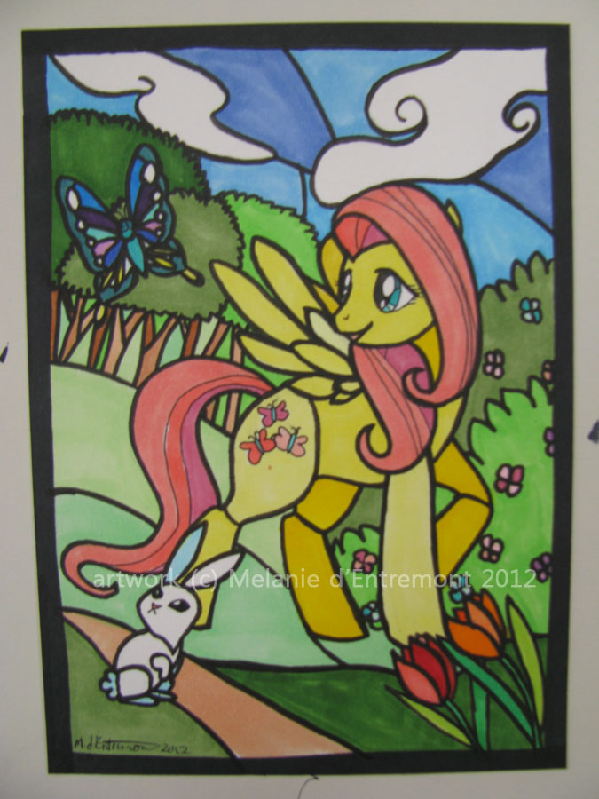 Fluttershy and the Butterfly SOLD