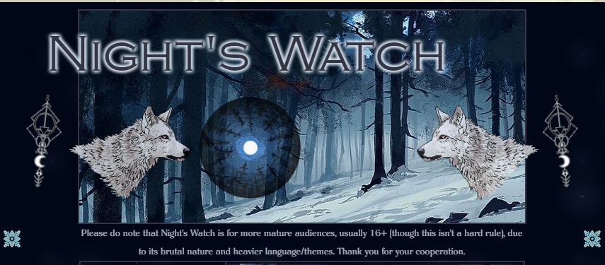 Night's Watch- Wolf Pack - DISCORD ROLEPLAY SERVER by MsFoxtrot on