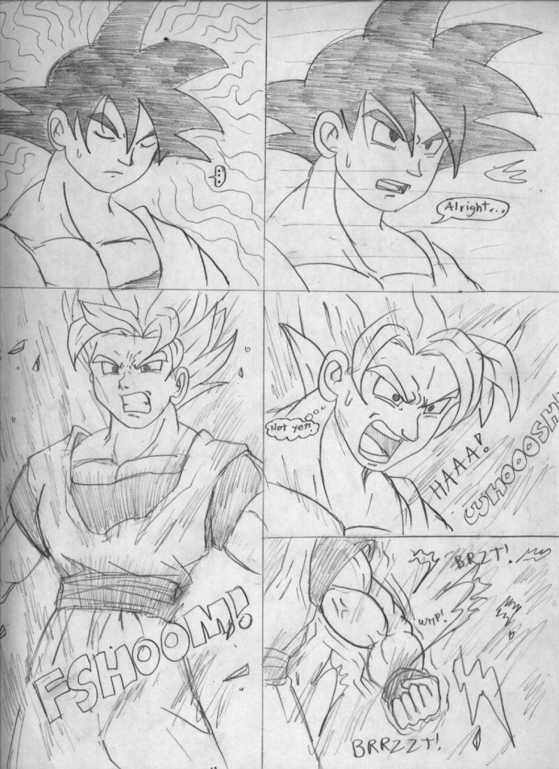 Gokou Vs. Vegeta Again1