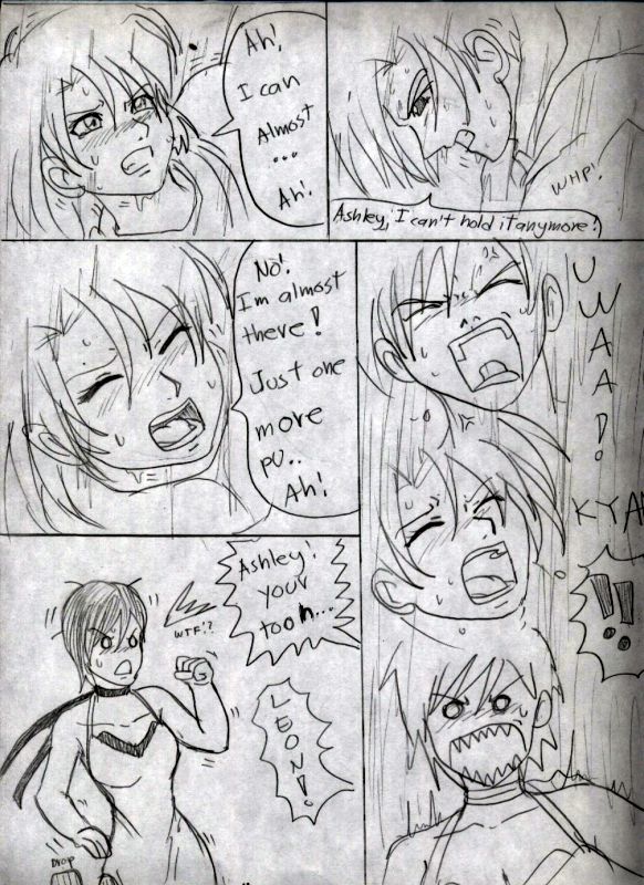 Ashley Leon and Ada 2