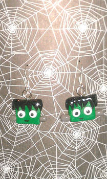 Frankenstein Earrings