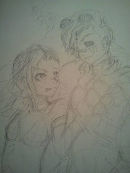 Jinx and Vi Sketch