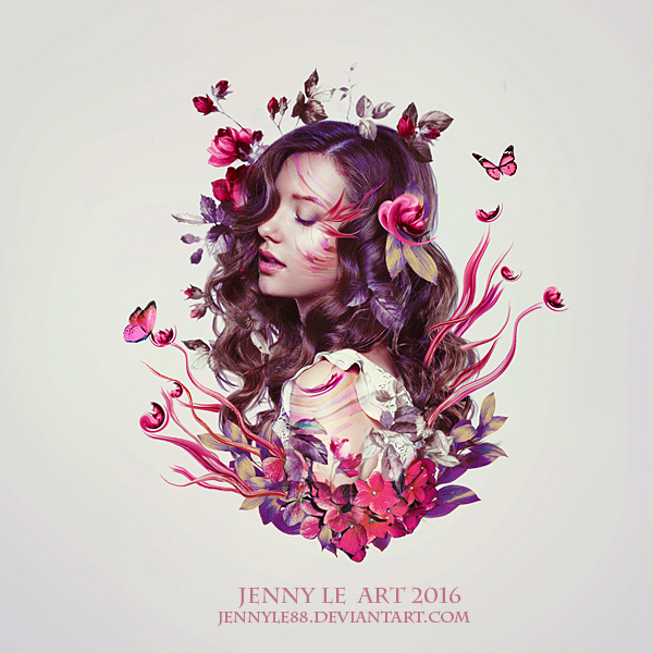 Flowers Dream by JennyLe88