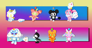 Chao Adopts 14 (4/8 OPEN! PRICES REDUCED!)