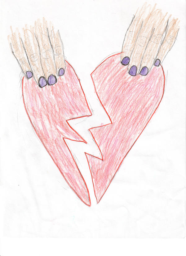 Heart Ripped Out Ripped Heart, Colored by geniebear on DeviantArt