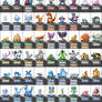 WT Old Fakemon Sprite Sheet