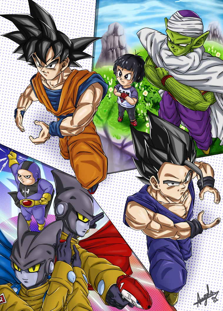 Dragon ball super manga 21 color (only characters) by bolman2003JUMP on  DeviantArt