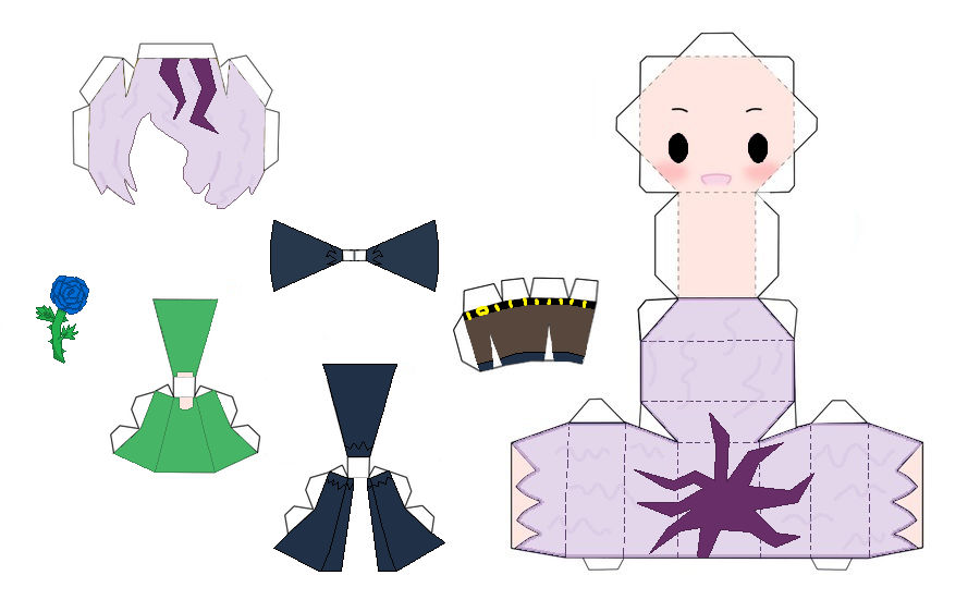 Ib - Garry Papercraft by Elizabethsailor7 on DeviantArt