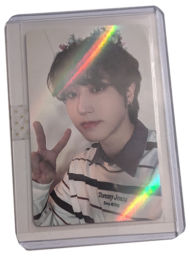 my favourite photocard ; i went through a lot to get it and i love it a lot