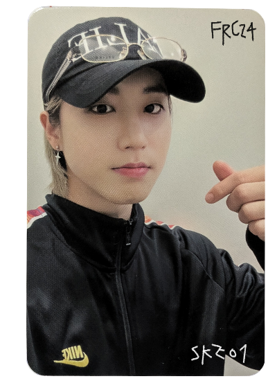 he wears the outfit from the 5-star unboxing vid here