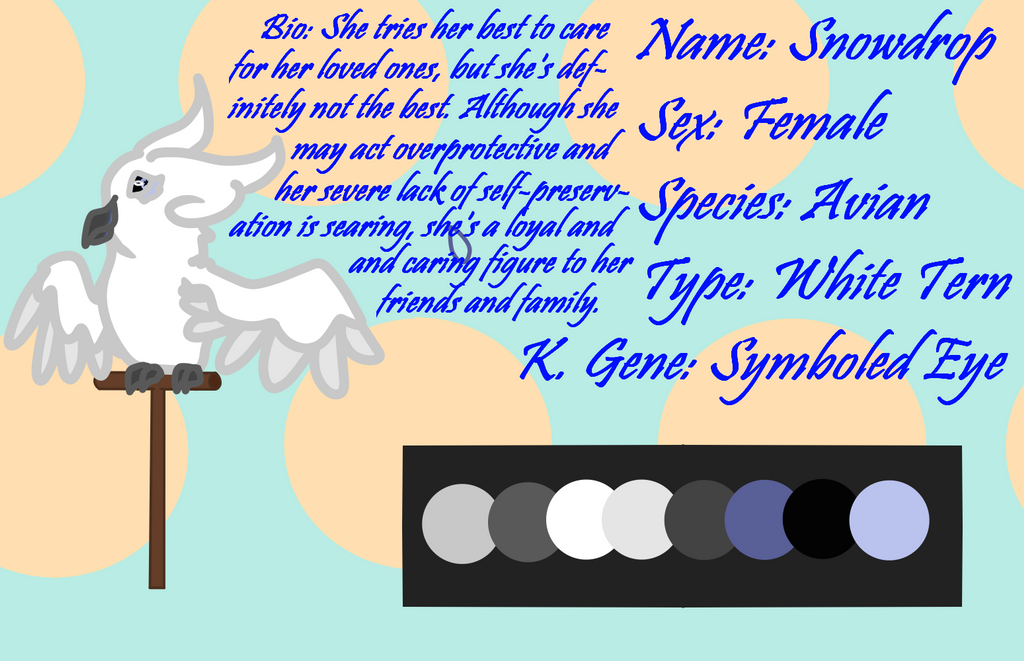 Reference Sheet- Snowdrop 2019 by CandyBingBang on DeviantArt