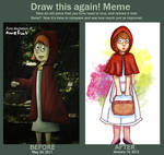 Draw this again - Little red riding hood by Antoine97