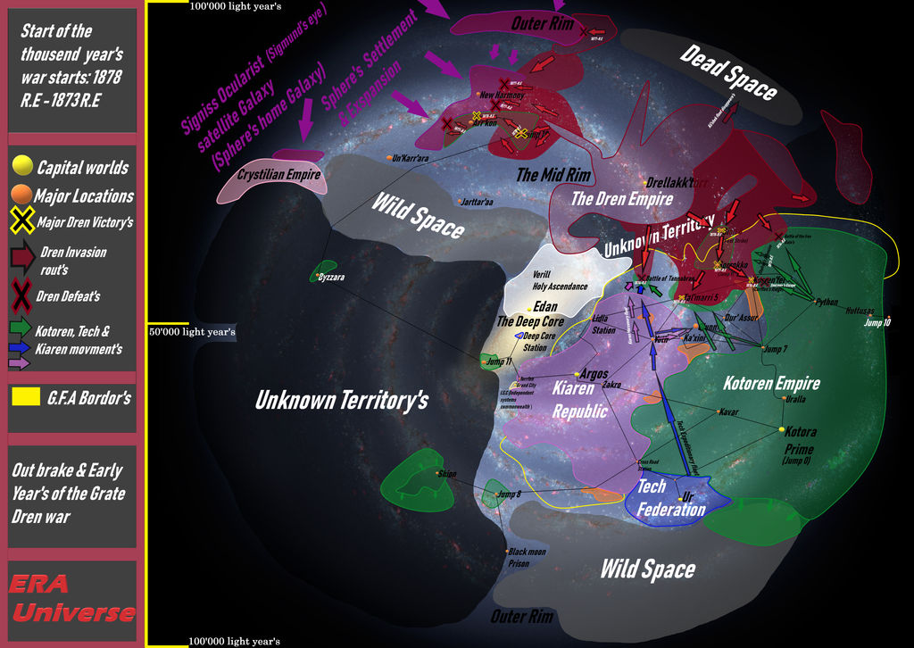 ERA Galaxy Map The Grate Dren war by kaiser-34 on DeviantArt