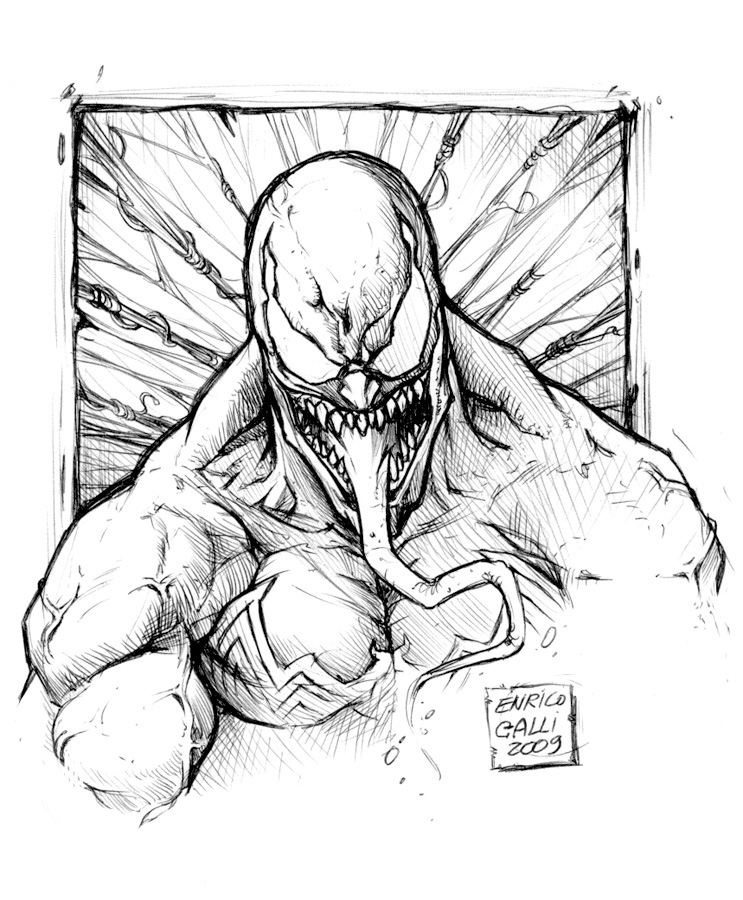 Venom sketch....