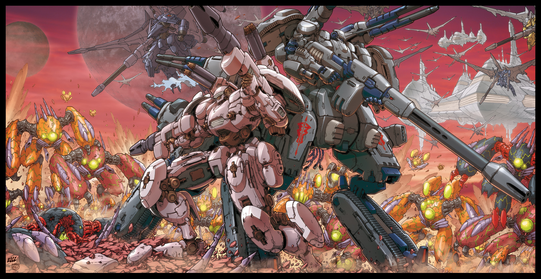 ARMARAUDERS: Issue #1 - Cover C