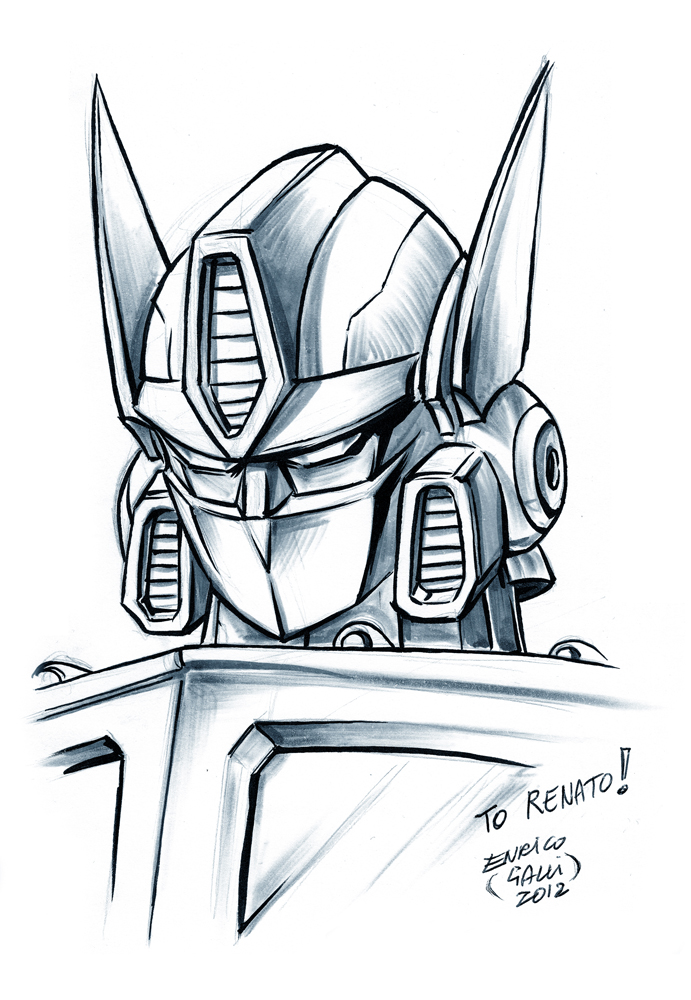 Optimus prime sketch