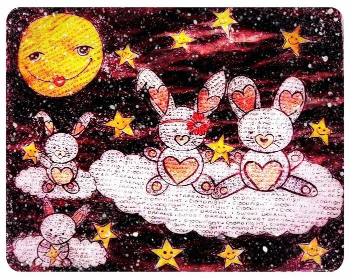 And the bunnies say goodnight by dragonfly2736