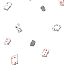 Flying Cards | Png